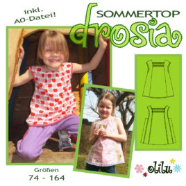 Schnittmuster Sommertop Drosia von olilu