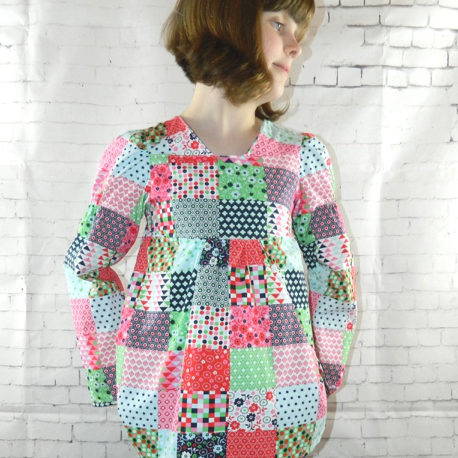 Designbeispiel Schnittmuster Festkleid Vasilia